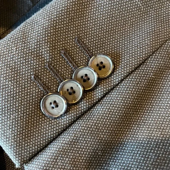 Banana Republic 40R Standard Fit Suit Jacket Blazer Sport Coat, $190 Retail! - Picture 4 of 6